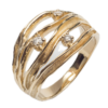 Ring mit 3 Brillanten